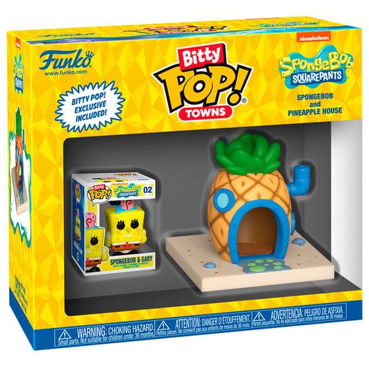 FUNKO Bitty POP figure Town Bob Esponja - Sponge Bob at Home