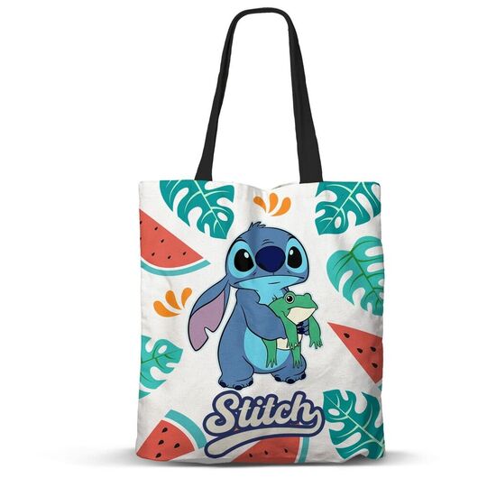 KARACTERMANIA Disney Stitch Frog shopping bag 40cm