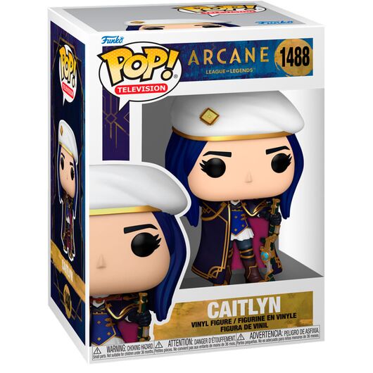 FUNKO POP figure League of Legends POP Arcane Caitlyn