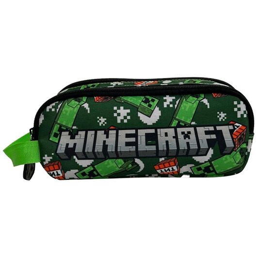 MANENTI Minecraft double pencil case