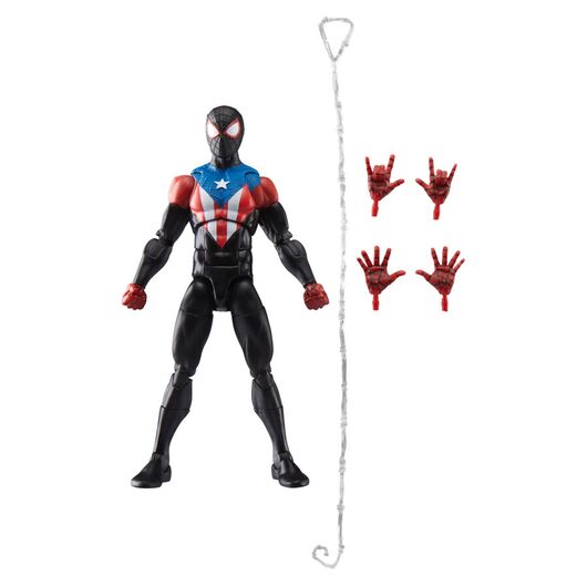 HASBRO Marvel Legends Spider-Man 2 Miles Morales Boricua Suit figure 15cm