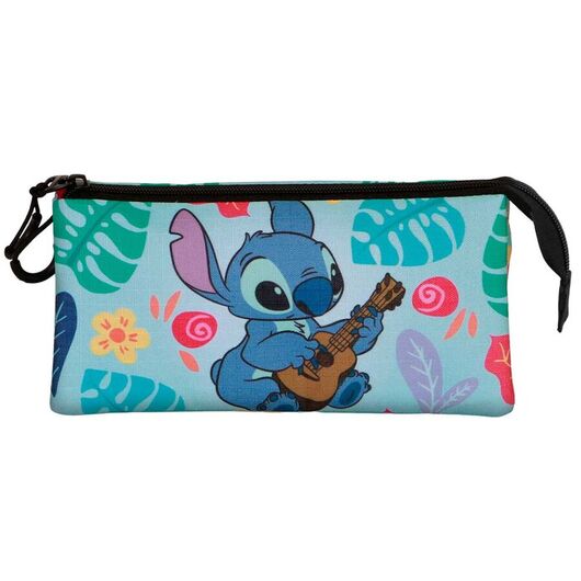 KARACTERMANIA Disney Stitch Guitar triple pencil case