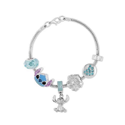 PEERS HARDY Disney Stitch charm bracelet silver