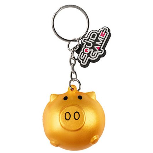 Portachiavi Squid Game Squishy Piggy Bank