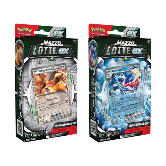 Pokemon ITA Mazzo Lotte Ex Kangaskhan e Greninja
