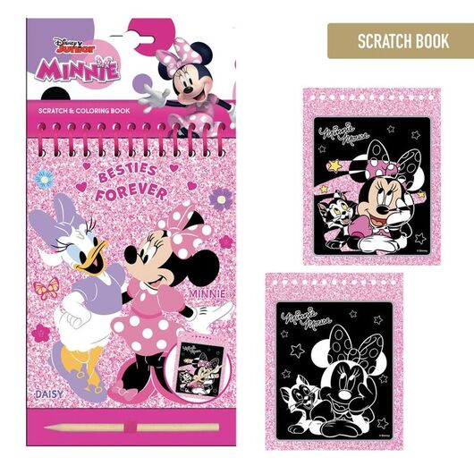 CERDÁ Disney Minnie scratch stationery set