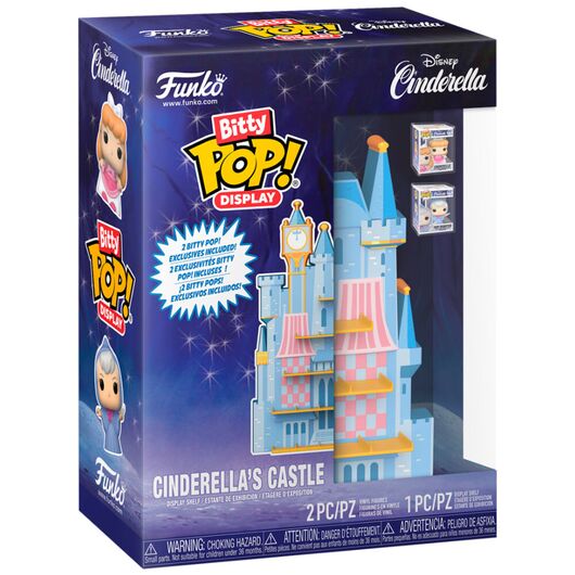 FUNKO Display Bitty POP Disney Cinderella's Castle