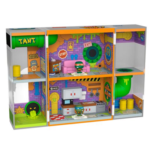 FUNKO Bitty POP Boxes figure Ninja Turtles Sewer Lair