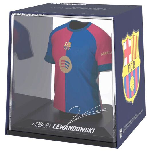 BANBO TOYS FC Barcelona Lewandowski mini t-shirt figure