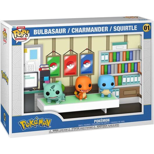 FUNKO POP figure Moments Deluxe Pokemon 1996 Bulbasaur Charmander Squirtle