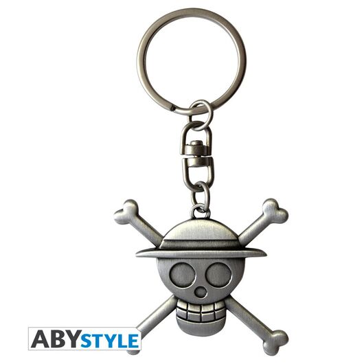 Portachiavi 3D One Piece Skull Monkey D.Luffy
