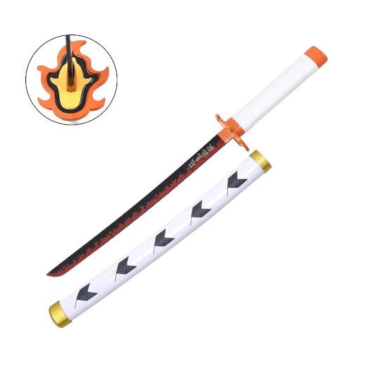 Katana Mini Bamboo Non Affilata Demon Slayer Rengoku