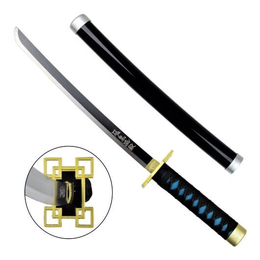 Katana Mini Bamboo Non Affilata Demon Slayer Muichiro Tokito