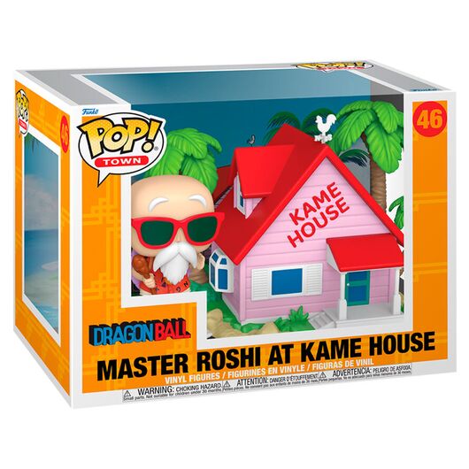 FUNKO POP figure Town Dragon Ball Master Roshi At Kame House