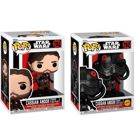 FUNKO POP figure Star Wars Cassian Andor Sienar Test Pilot 5 + 1 Chase