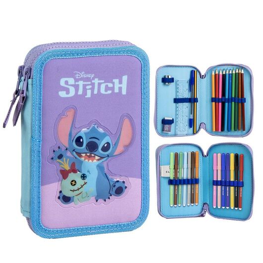 CERDÁ Disney Stitch double pencil case