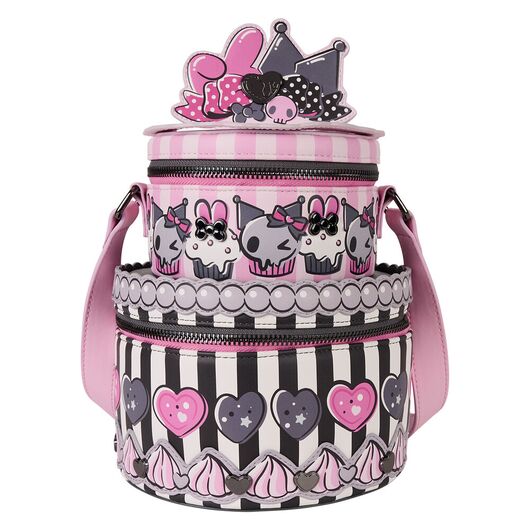 LOUNGEFLY Loungefly Sanrio My Melody and Kuromi shoulder bag