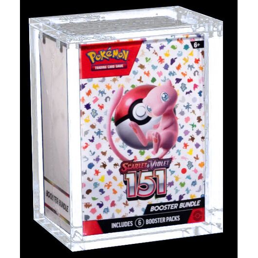 Acrylic Box Protezione Pokemon Bundle 6 Buste