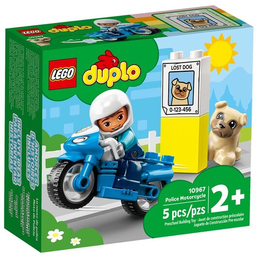 10967 Duplo Motocicletta della Polizia