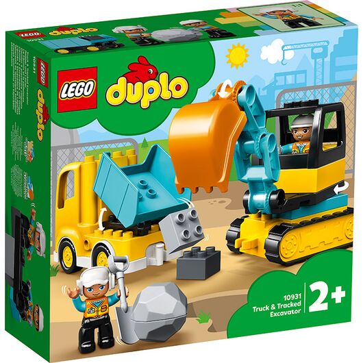 10931 Duplo Town Camion e Scavatrice Cingolata