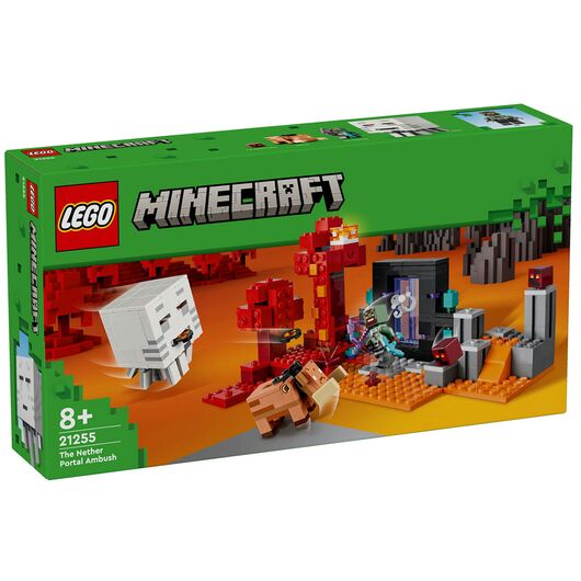 21255 Minecraft Agguato nel Portale del Nether