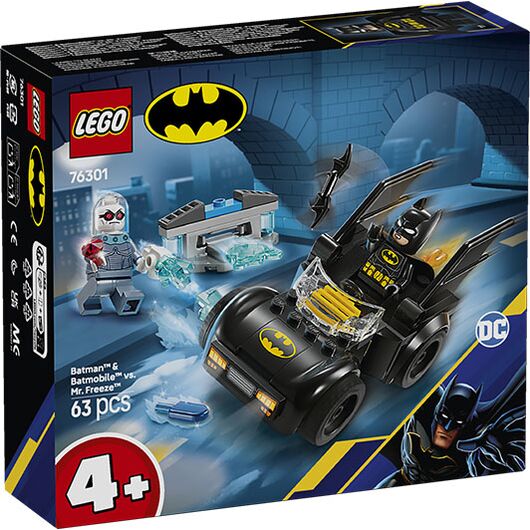 76301 DC Batman e Batmobile contro Mr. Freeze