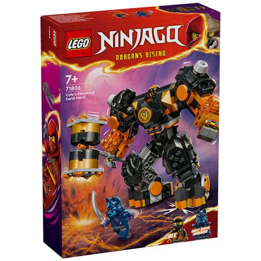 71806 Ninjago Mech Elemento Terra di Cole
