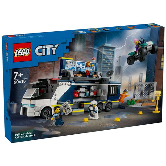 60418 City Police Camion Laboratorio Mobile della Polizia