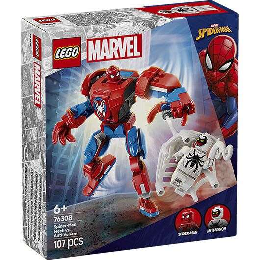 76308 Marvel Mech Spider-Man contro Anti-Venom