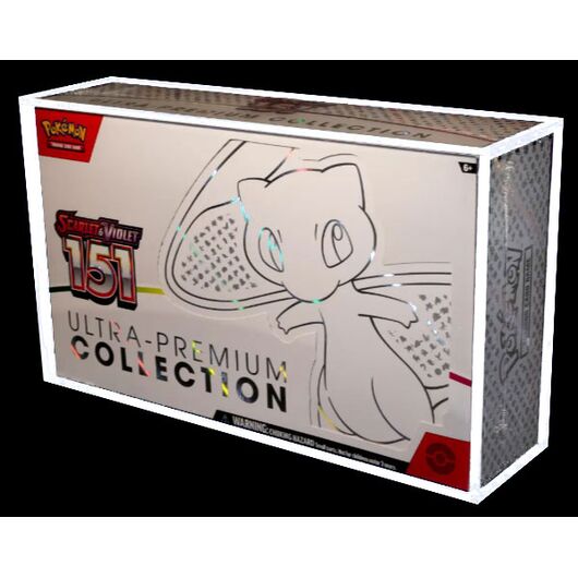 Acrylic Box Protezione Pokemon Collezione 151 Ultra-Premium