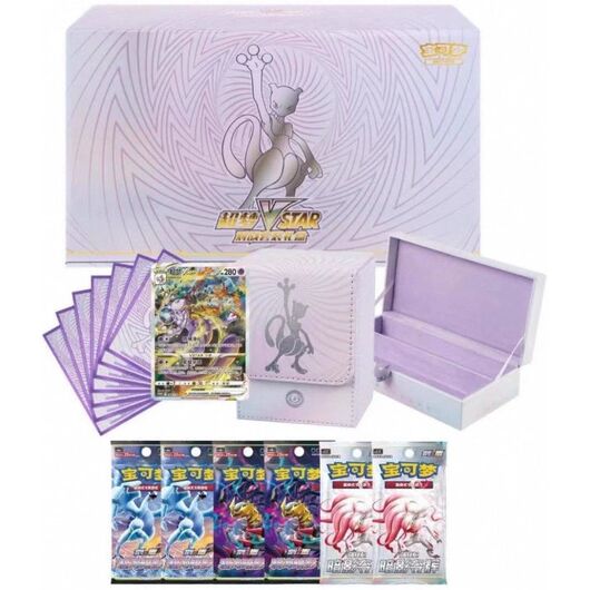 Pokemon CHI Mewtwo VStar Battle Set Gift Box
