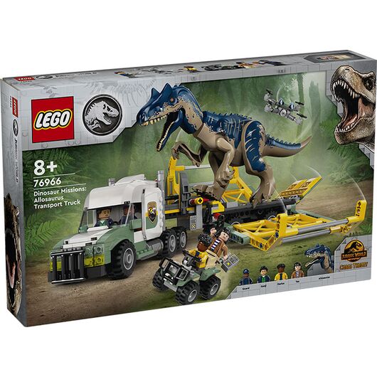 76966 Jurassic World: Camion di Trasporto dell'Allosauro