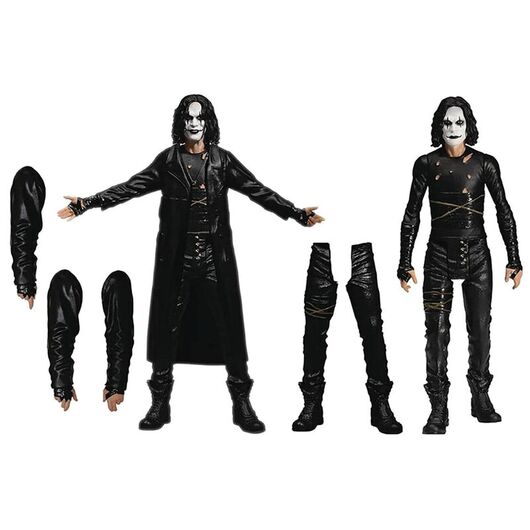 MEZCO TOYZ The Crow - The Crow pack 2 figures 10cm