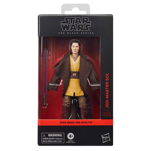 HASBRO Star Wars The Acolyte Jedi Master Sol figure 15cm