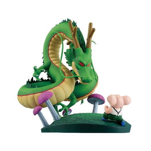 BANPRESTO Dragon Ball Dragon History II Oolong & Shenron Ichibansho figure 14cm