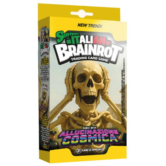 Skifidol BRAINROT Allucinazione Confezione 3 Buste (7 Carte)