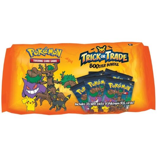 Pokemon ENG Trick or Trade Booster Bundle 2024 35 Mini Buste