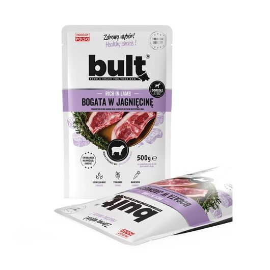 BULT Saszetka mielonka bogata w jagnię.dla psa 100g