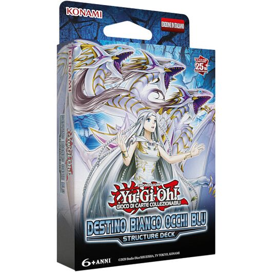 YUGI Destino Bianco Occhi Blu Structure Deck Reprint
